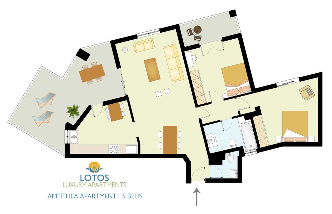 Lotos - Luxury Apartments Kounoupidhianá Exterior foto